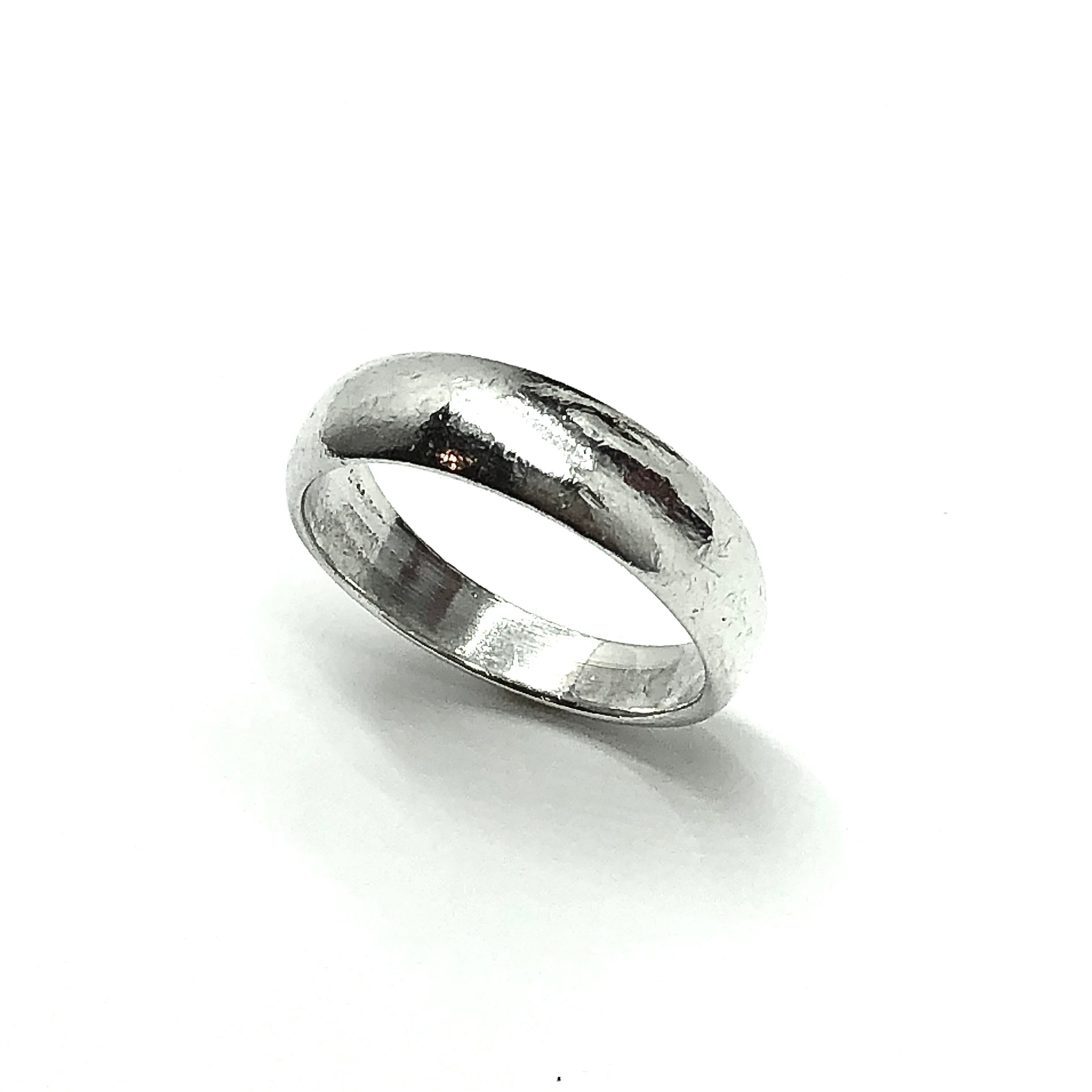 Buy Silver Ring, Plain Silver Band, Mens Band Online in India - Etsy